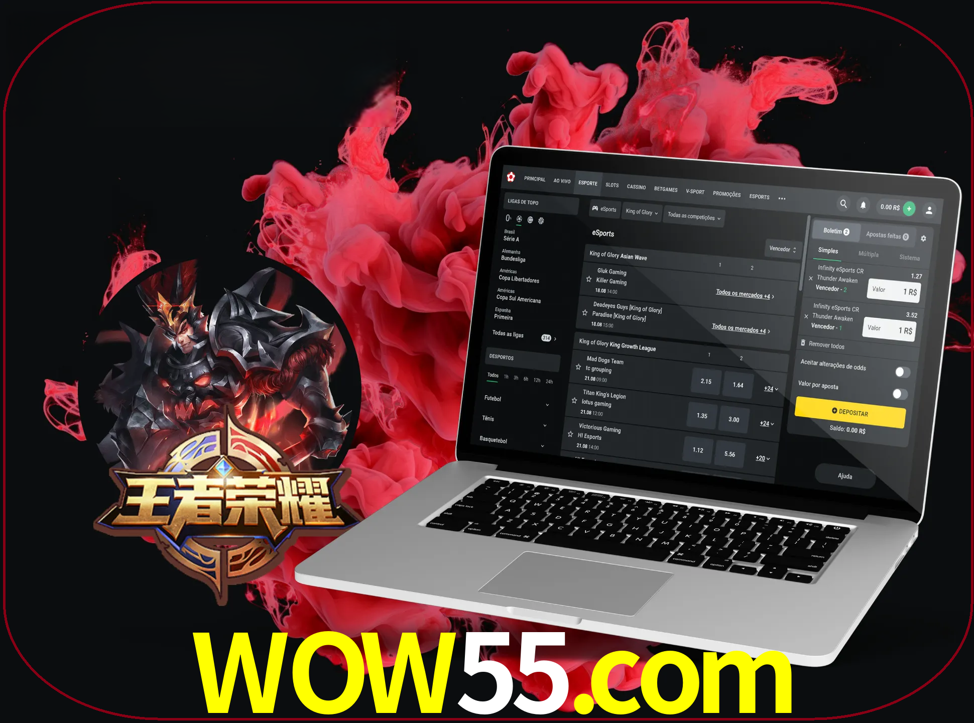 Um jogo global que conquistou os corações dos utilizadores de todo o mundo e que foi desenvolvido na China está disponível no wow55.